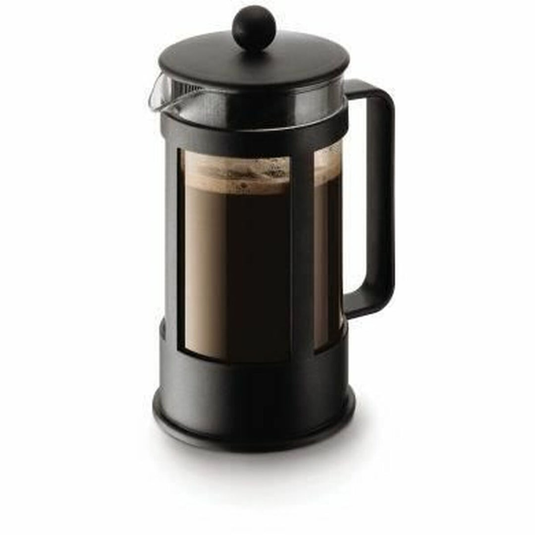 Bodum Kenya Kaffepress 1L - Elegans i Svart - Perfekt för att brygga upp till 8 koppar kaffe.