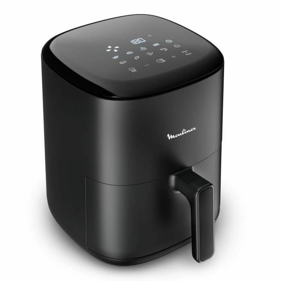 Moulinex EZ145820: Effektiv Luftfritös i Svart - 1300W, 3L Kapacitet, Digital Skärm