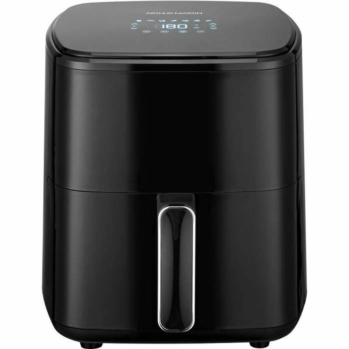 Arthur Martin Luftfritös med Air Fryer-teknologi i elegant svart design, 1400 W motor och 5 liters k