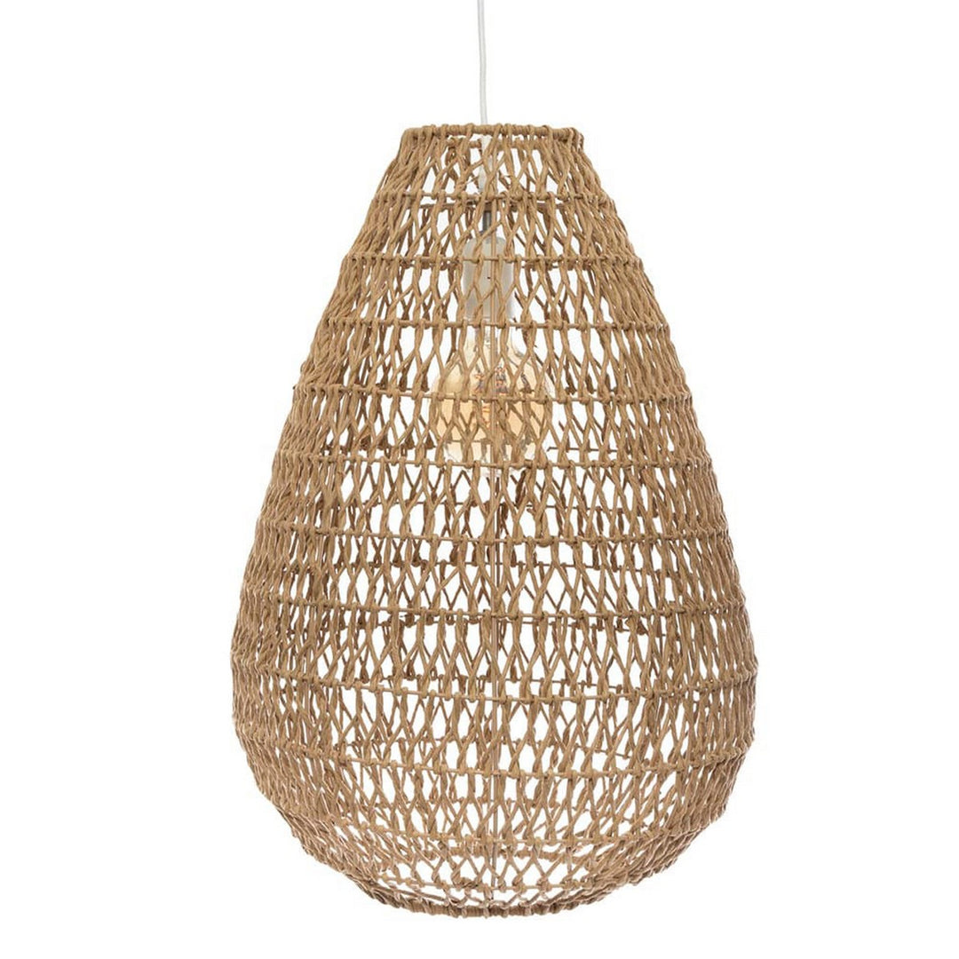 Stilren Tressé Taklampa - Sandfärgad design, 55 x 37,5 cm - Köp online nu!