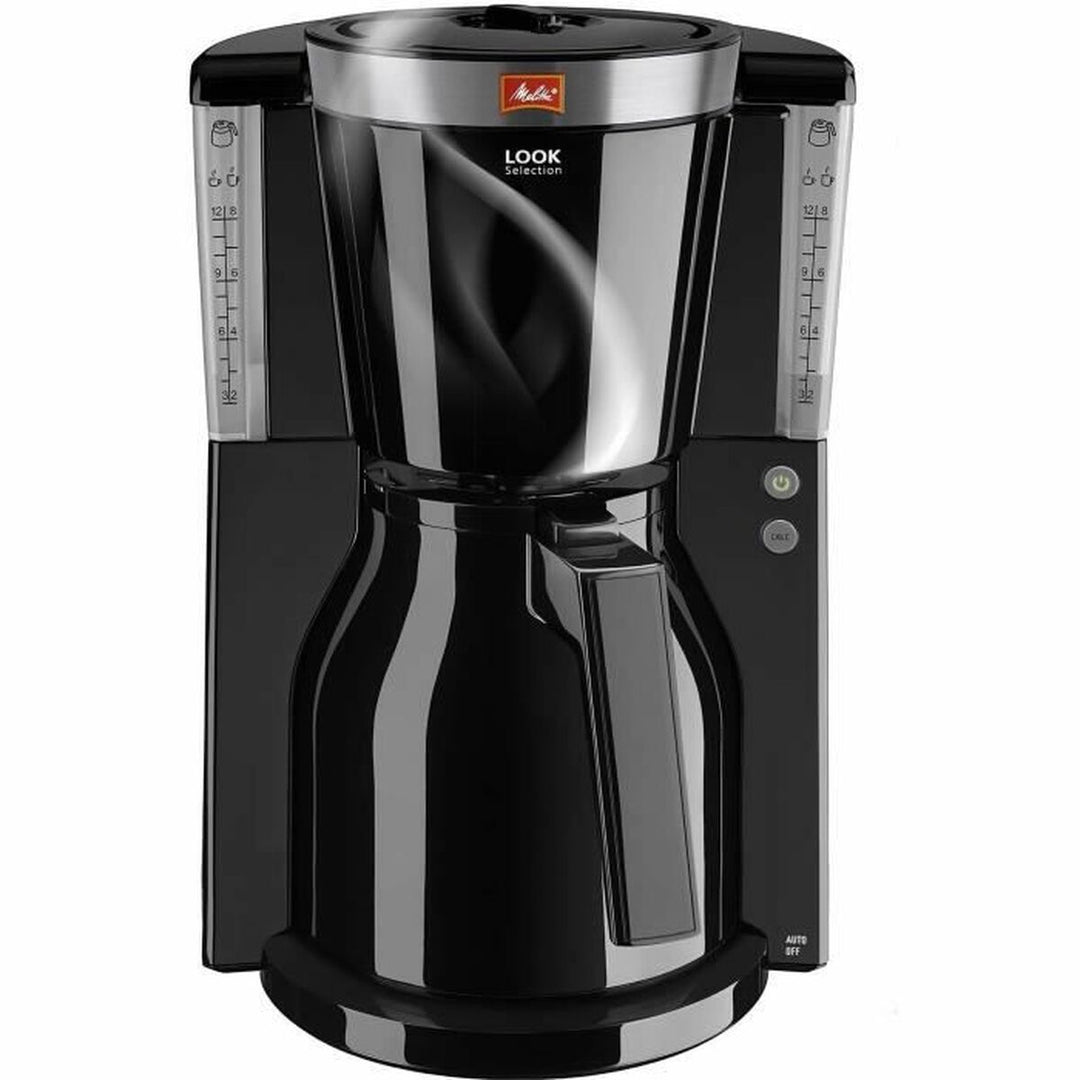 Melitta Look IV Therm - Kaffebryggare med termos, 1000 W, 1,2 L