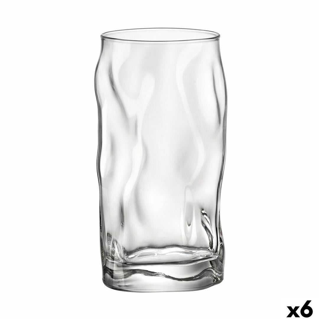 Bormioli Rocco Sorgente Glas 450 ml, 6-pack - Elegant servisglas av högkvalitativt glas.