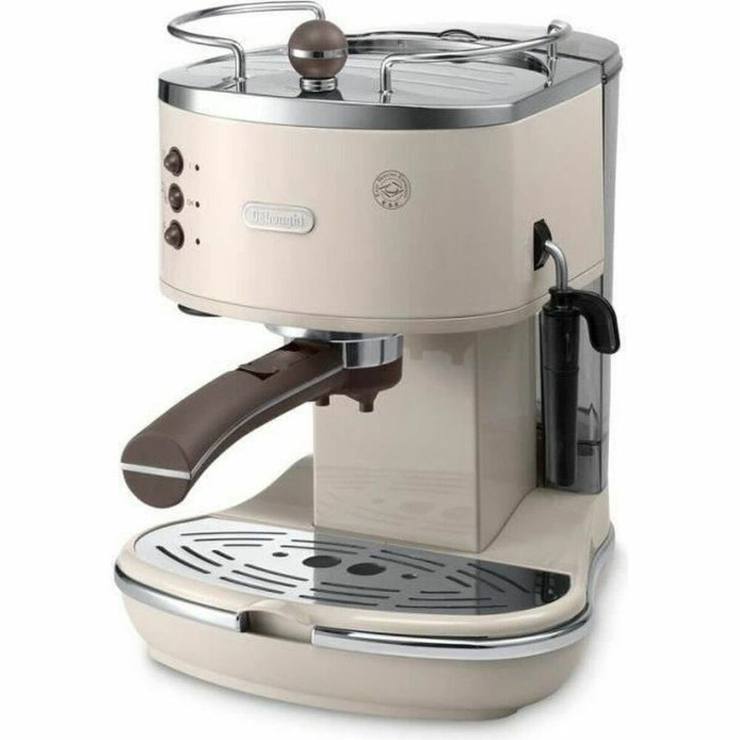 Espressobryggare DeLonghi AGDM-EKS-DEI-110 - Beige, 1,4 L - Stilfull och prestanda i ett.