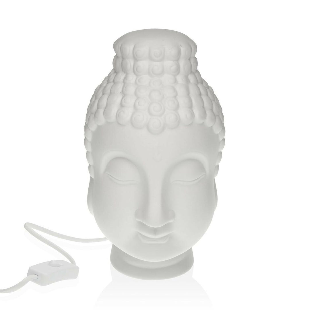 Buddha porslinsbordslampa - unik dekoration för hemmet - inspirerad av Gautama Buddha