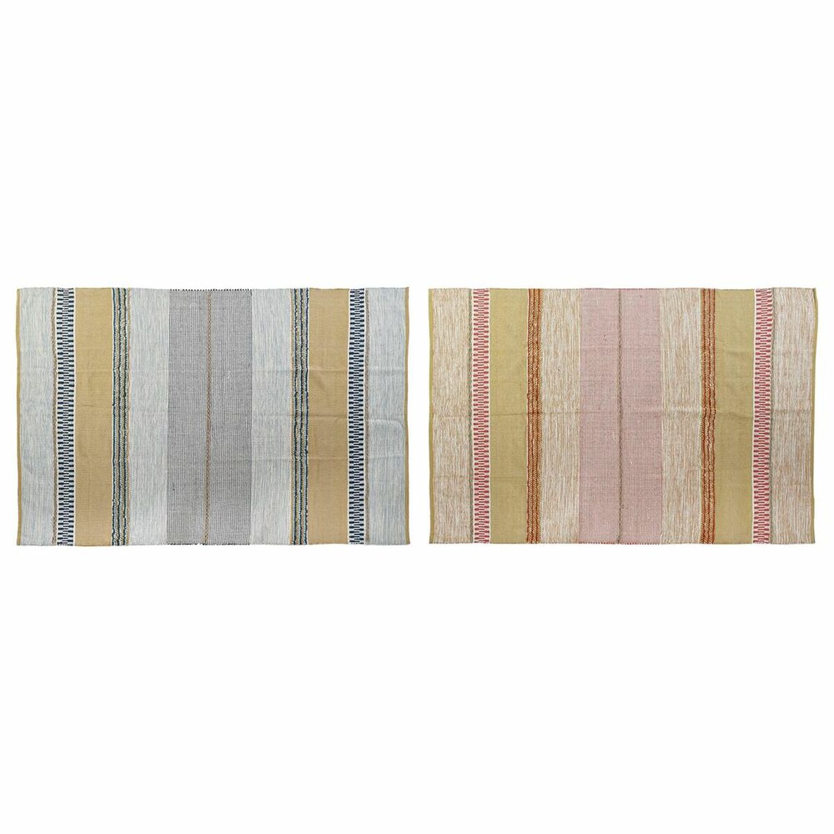 Multifärgad modern matta, 2-pack, 160x230x1 cm - DKD Home Decor