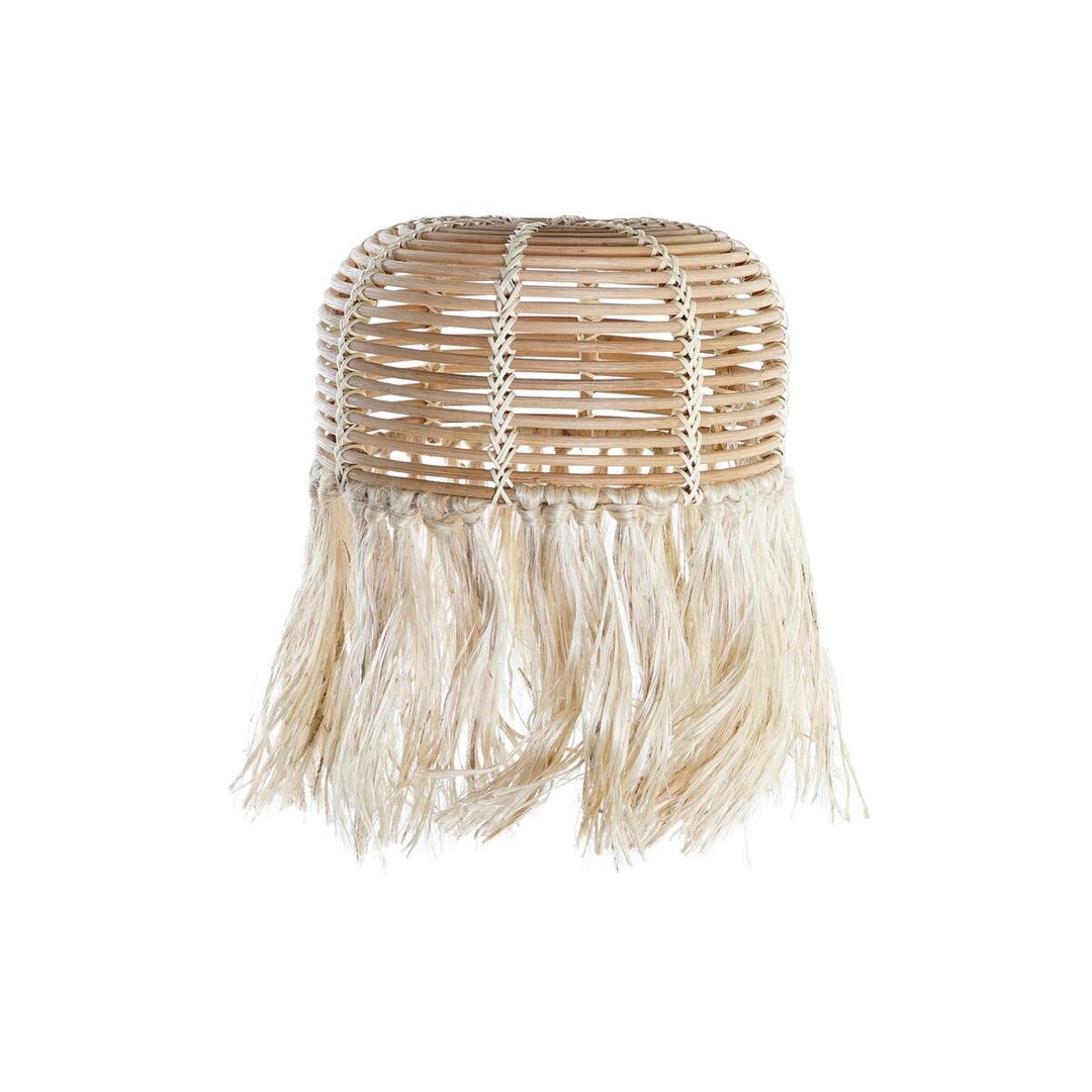 Elegant Rattan Lampskärm - DKD Home Decor (30x30x38 cm) - Naturell design i vitt eller brunt rattan.