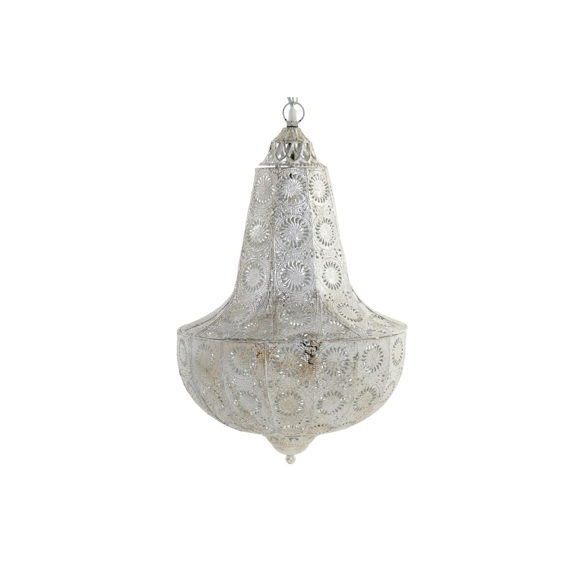 Vit Metall Taklampa - Elegant belysning från DKD Home Decor