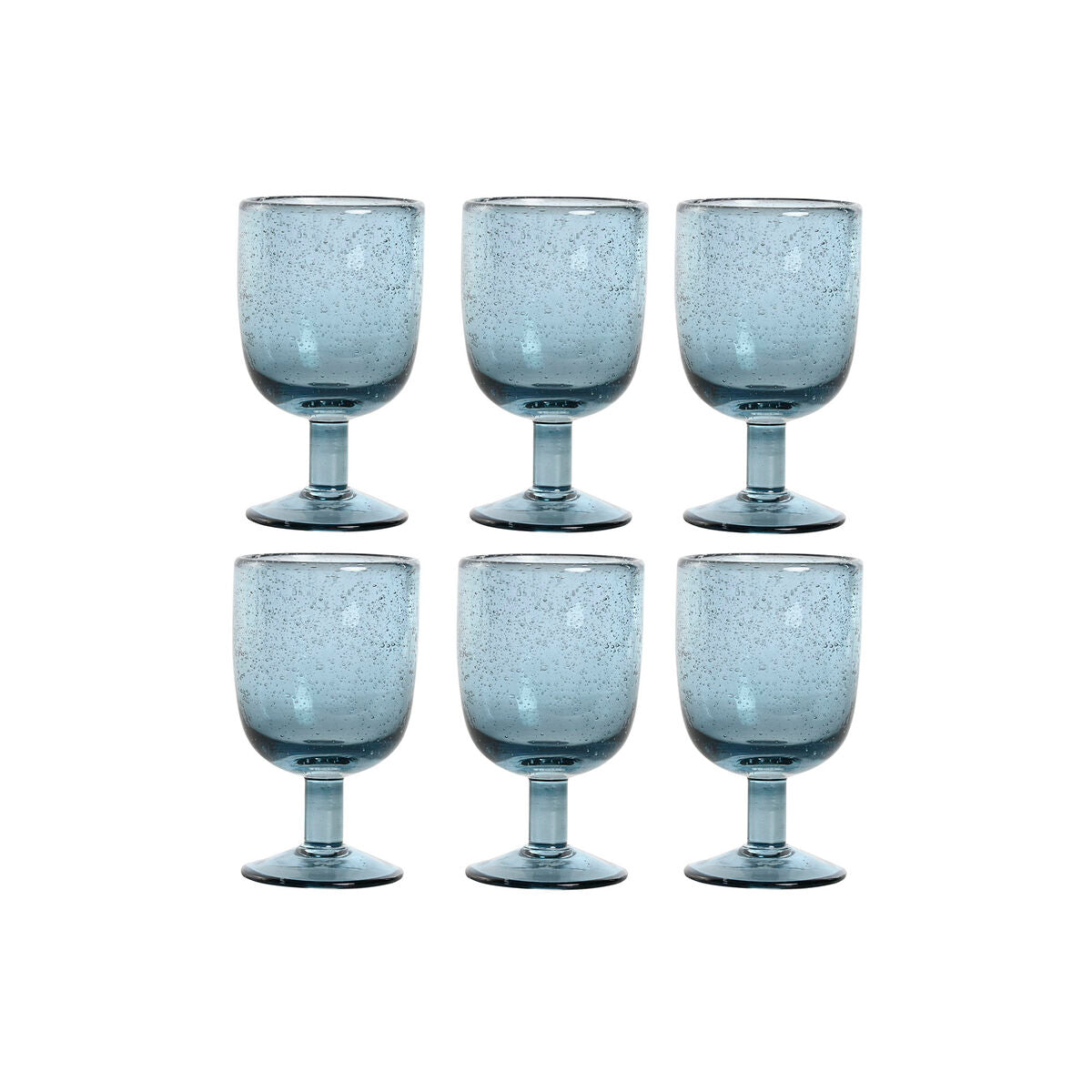 ESPRIT Blå Dricksglas, 6-pack - 300 ml - Elegant och tåligt glas för hemmabruk.