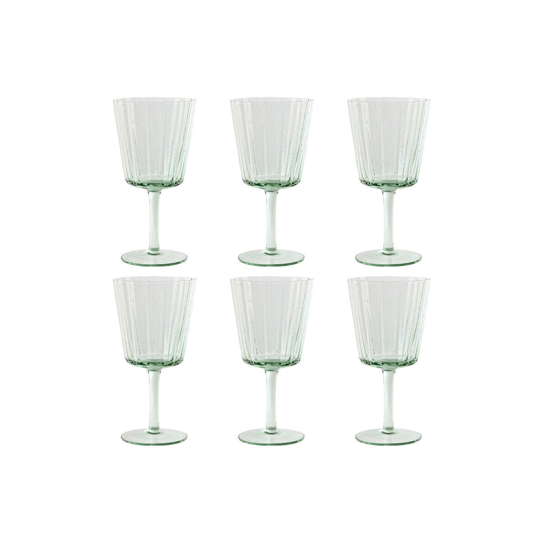 Espresso & Kaffeglas i Grönt Glas, 285 ml, 6-pack - stilfullt och praktiskt set.