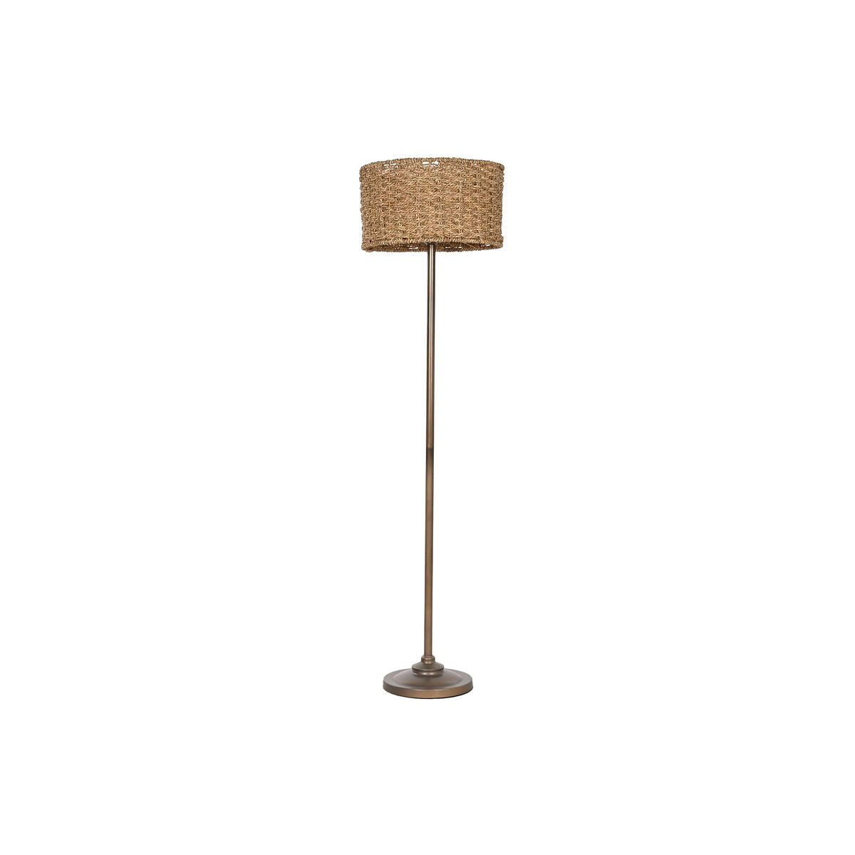 Golvlampa ESPRIT Brun Naturell - Stilren belysning (156 cm)