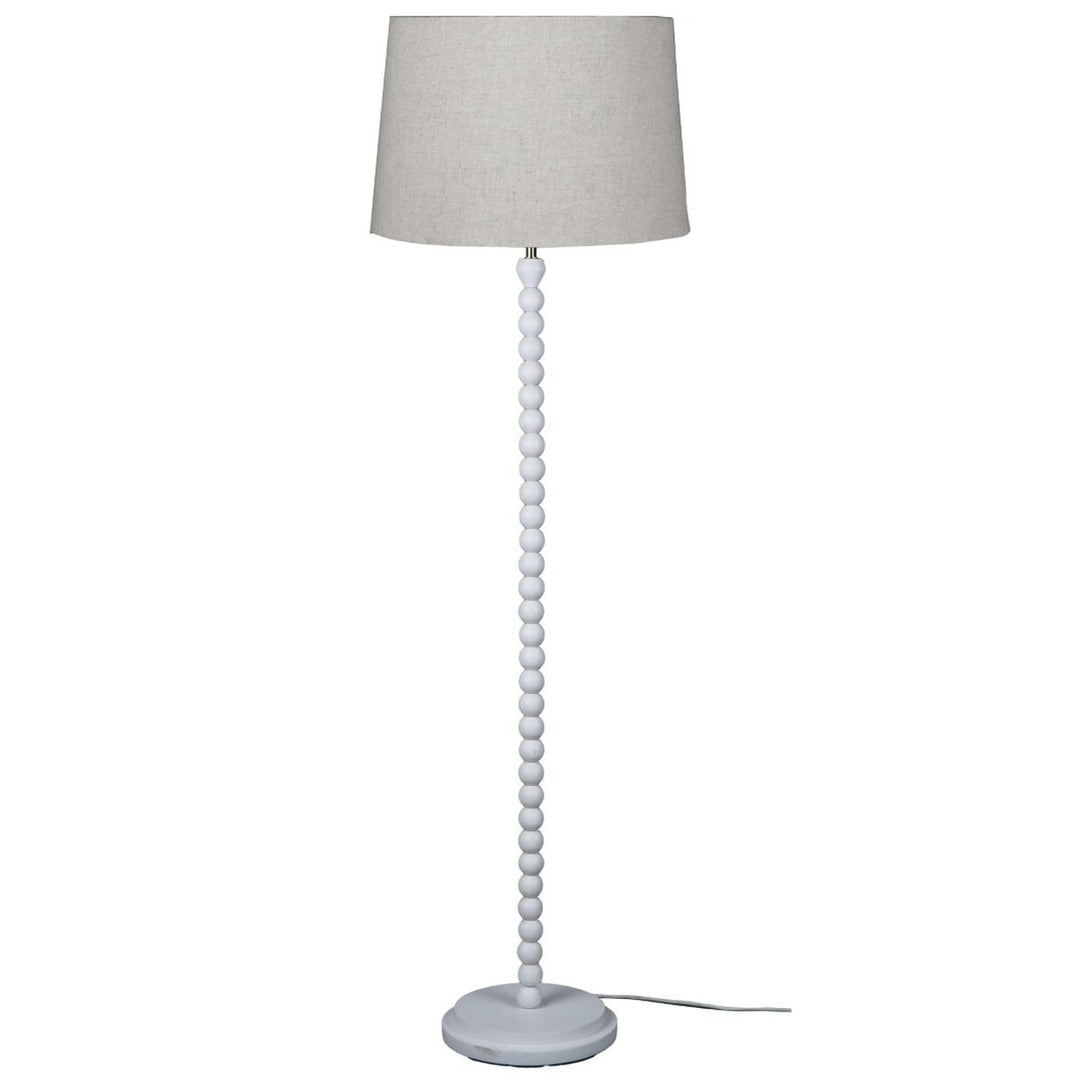 Modern Vit Golvlampa - Höjd 144 cm - Elegant och trendig belysning i vitt för ditt hem.