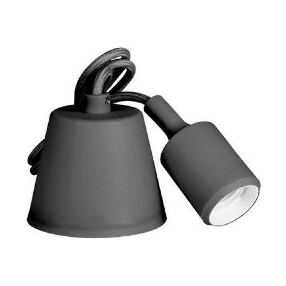 Elegant silikon bordslampa 60W 220-240V 98,4 x 4,4 cm - svart färg.