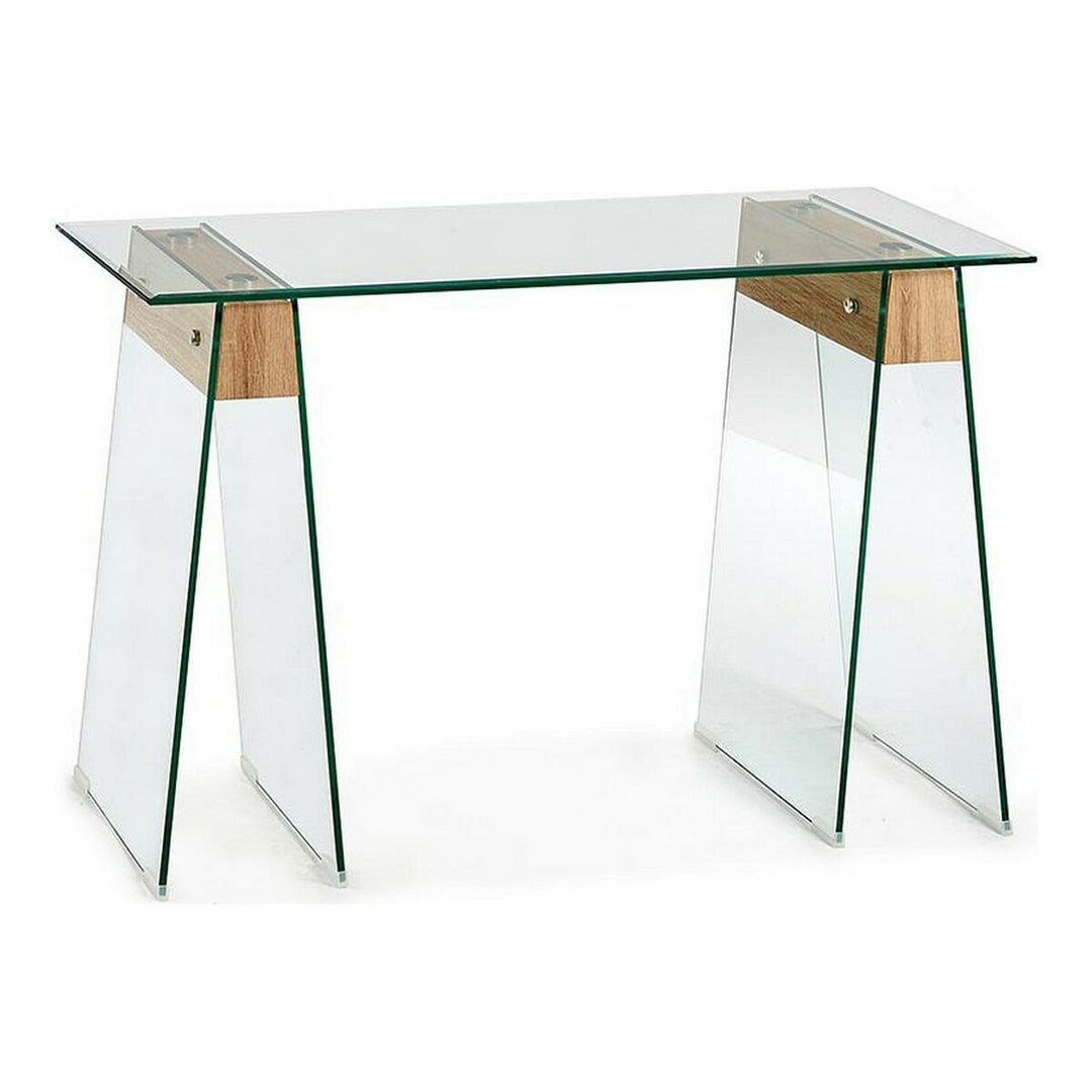 Brun Transparent Glas Vas 40 cm - Stilren och elegant design för hemmet.