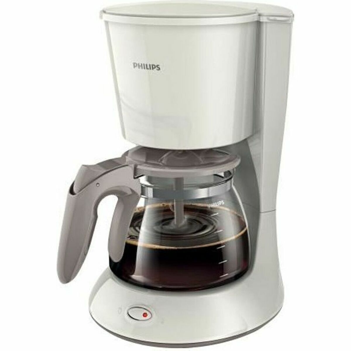 Philips Kaffebryggare HD7461/00 - Stilig design, 1000 W, 1,2 L, vit & beige.