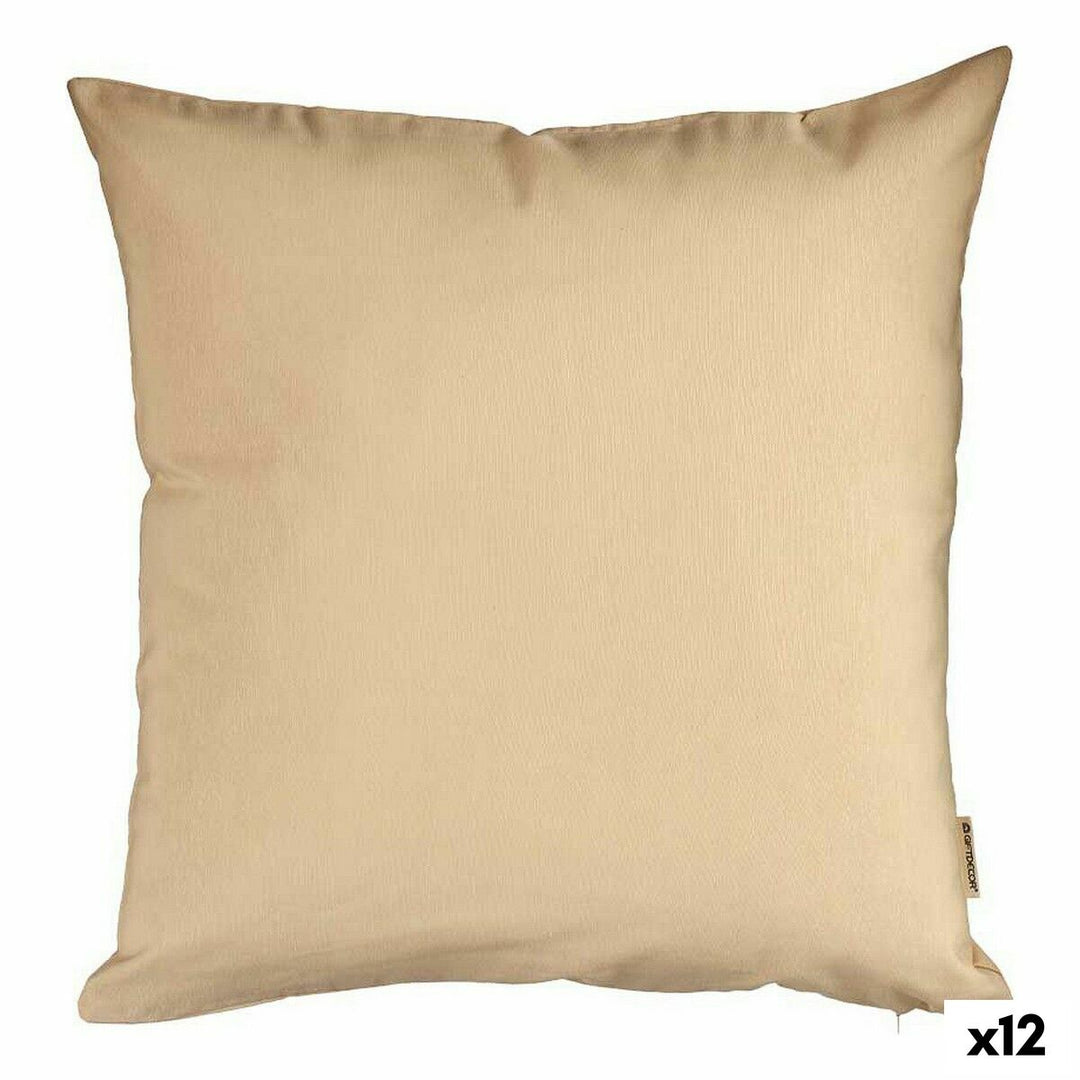 Set med 12 beige kuddfodral, 60x60 cm - Elegant kuddfodral i beige färg för att fräscha upp ditt hem