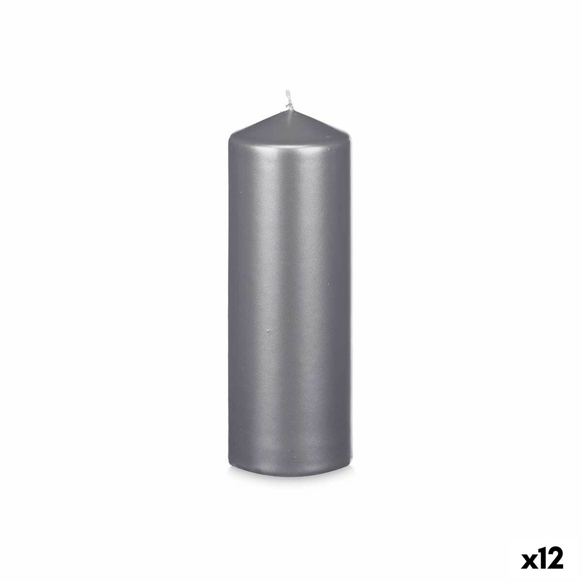 Skimrande Silverljus 7x20 cm, 12-pack - elegant inredningsdetalj